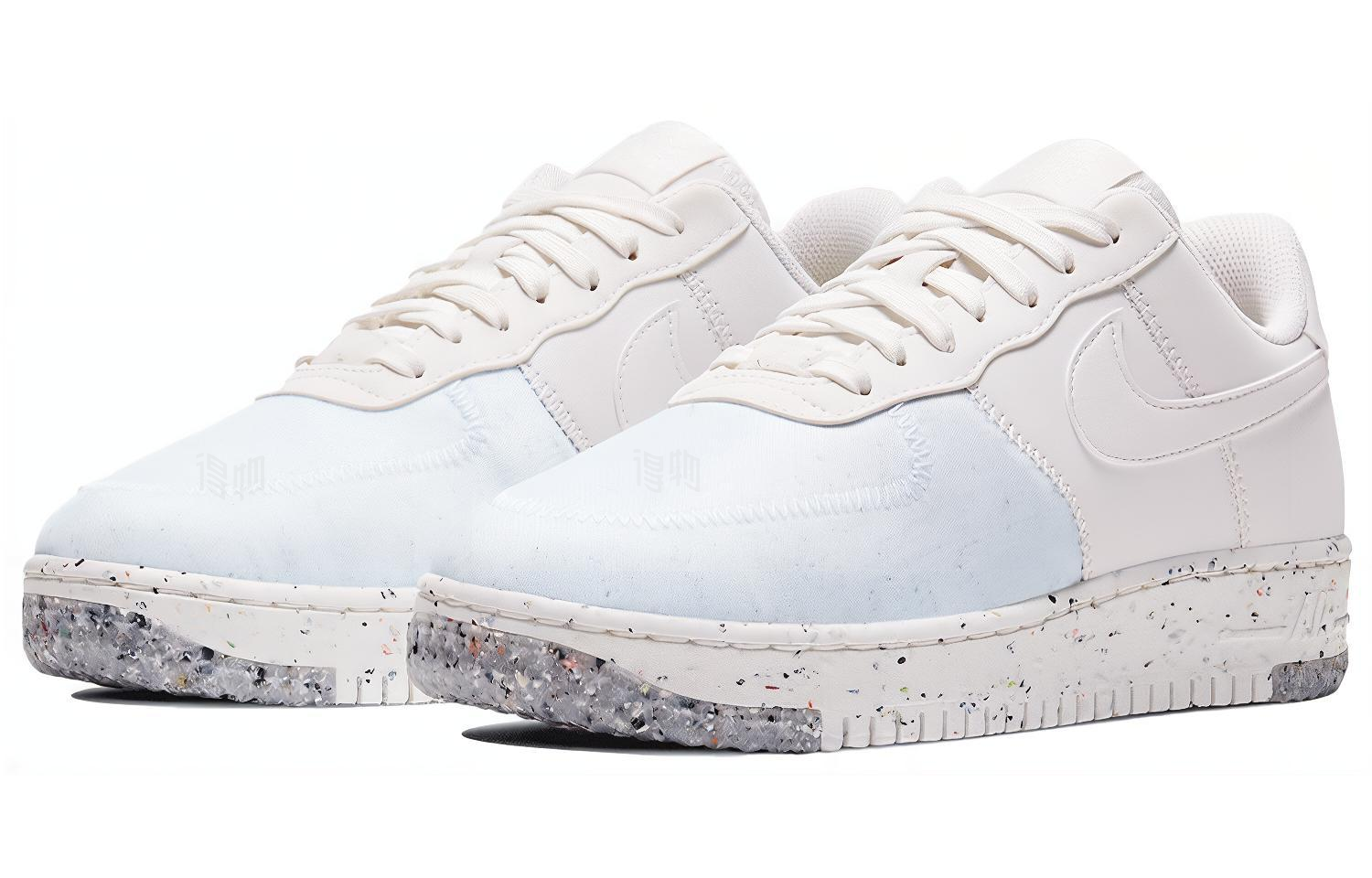 Женские кроссовки Nike crater foam "summit white" (белыйсиний) — фото 3