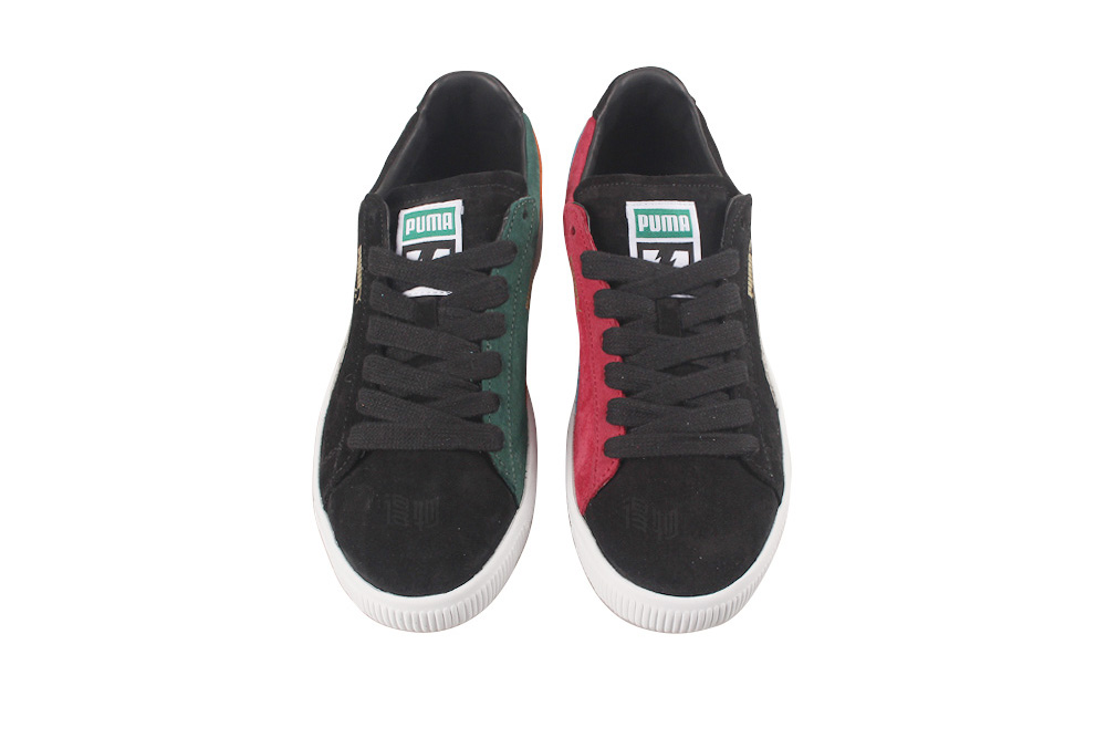 Кеды PUMA HUNDREDS CLYDE (красно-зеленые) — фото 4