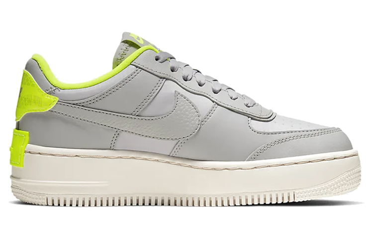Женские кроссовки Nike Air Force 1 Shadow (серо-зеленый) — фото 2