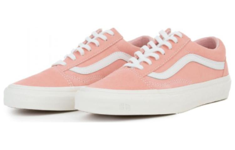 Женские кеды Vans Old Skool Retro Sport Blossom (розово-белые) — фото 3