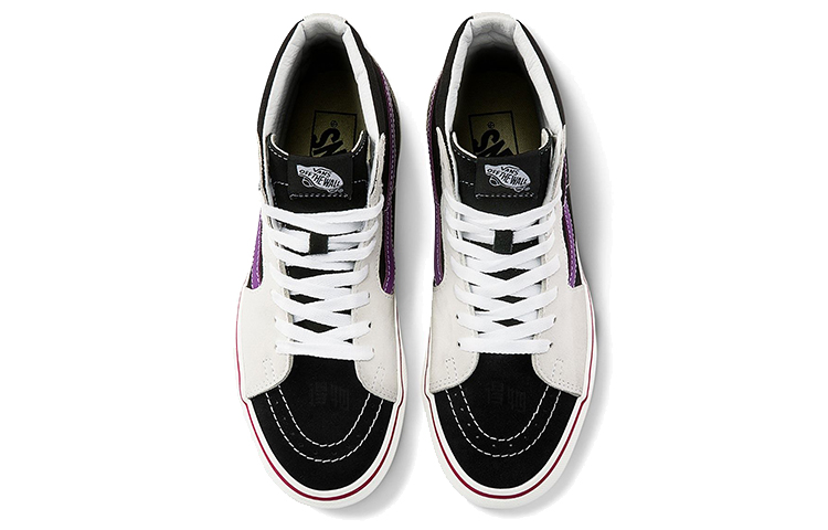 Кеды Vans SK8 (бежевыйбелый / черный) — Бежевыйбелый / чёрный — фото 4