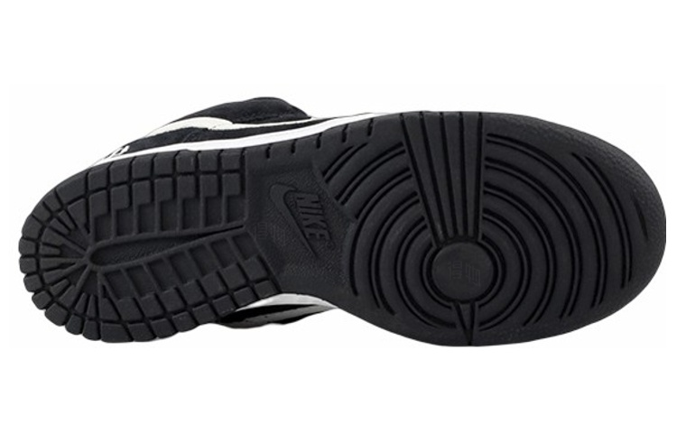 Мужские кроссовки Nike Dunk SB Weiger (черные) — Чёрный / белый — фото 4
