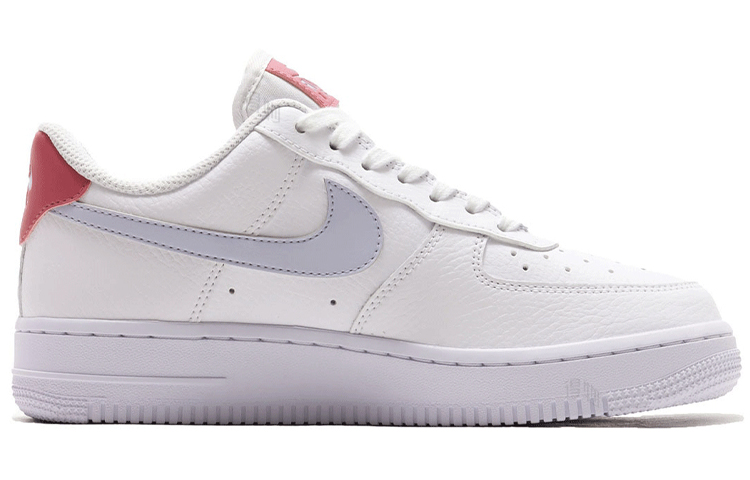 Женские кроссовки Nike Air Force 1 Desert Berry (бело-розовые) — фото 2