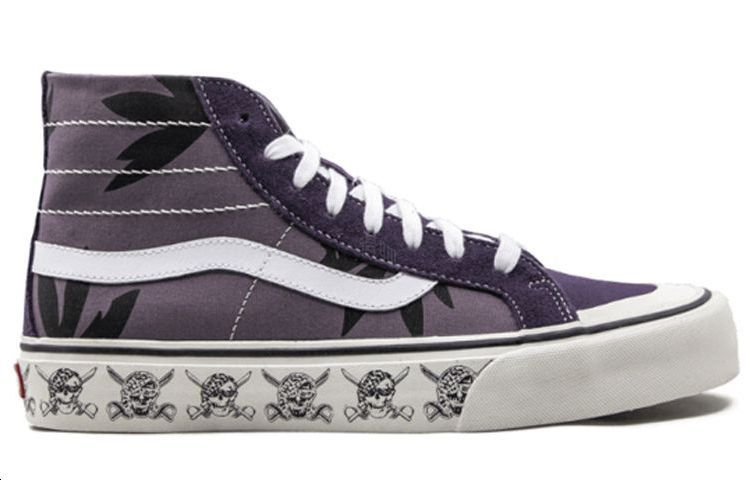 Кеды Vans SK8 138 Decon SF (фиолетовый / белый) — фото 2