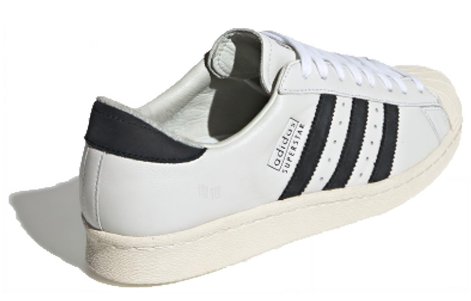 Кеды adidas originals SUPERSTAR 80S RECON (черный / белый) — Чёрный / белый — фото 3