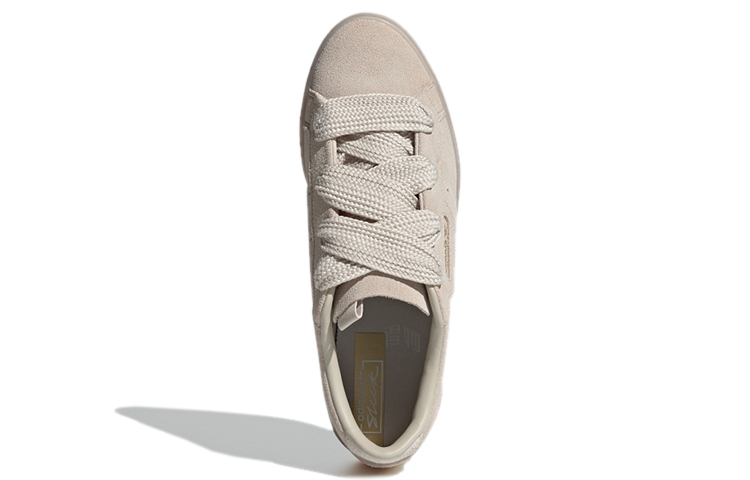 Женские кеды adidas originals Sleek Fat Laces (коричневые) — Коричневый — фото 5