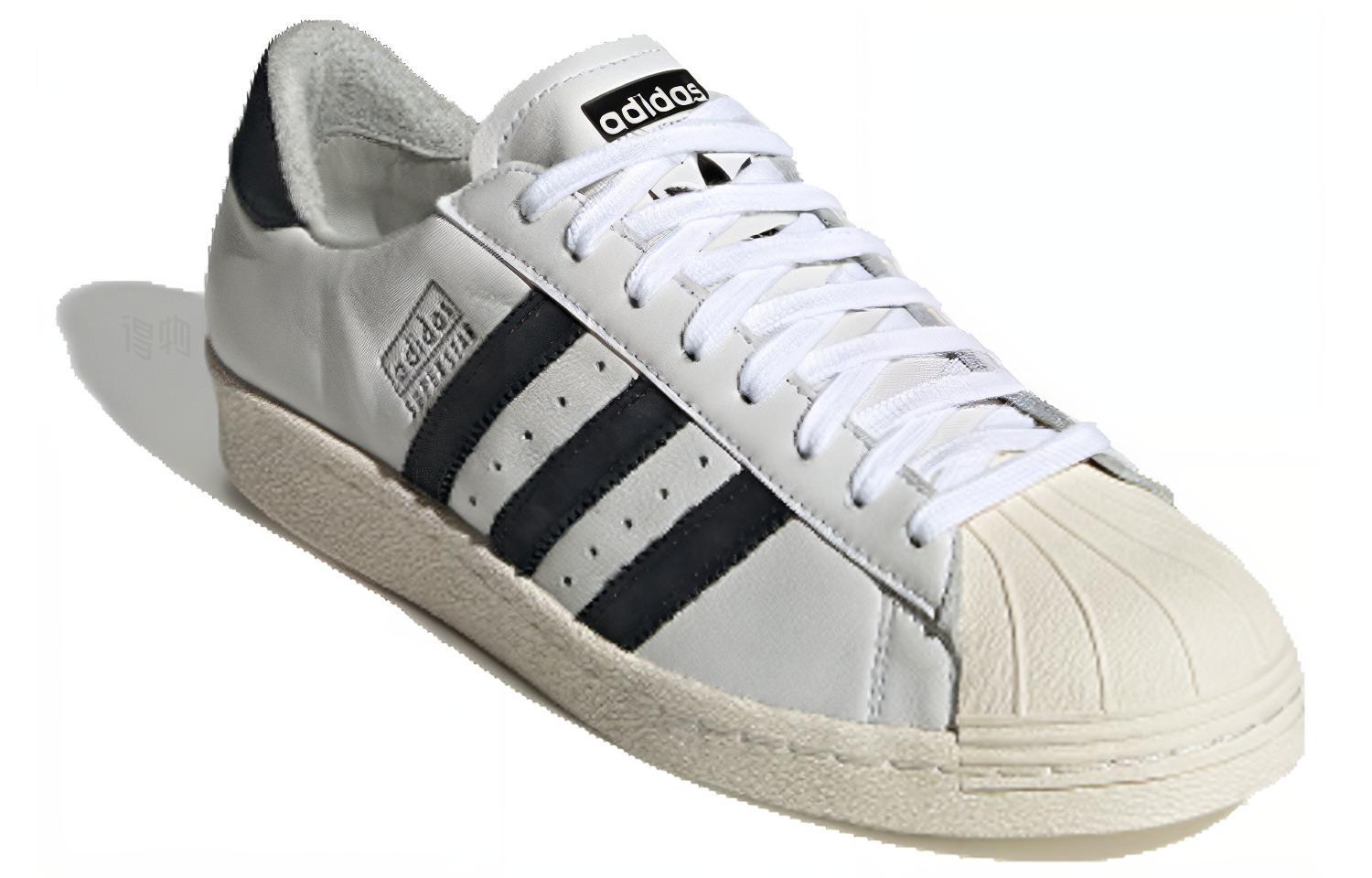 Кеды adidas originals SUPERSTAR 80S RECON (черный / белый) — Чёрный / белый — фото 2