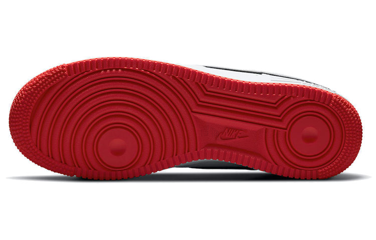 Кроссовки Nike Air Force 1 '07 LX ''Hello'' (бело-красные) — Белый / красный — фото 6
