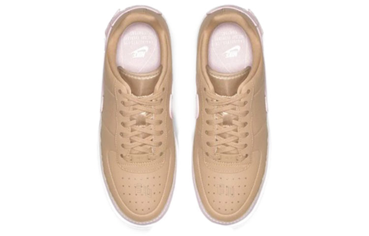 Женские кеды Nike Air Force 1 OG (нежно-розовые) — Коричневый / розовый / белый — фото 4