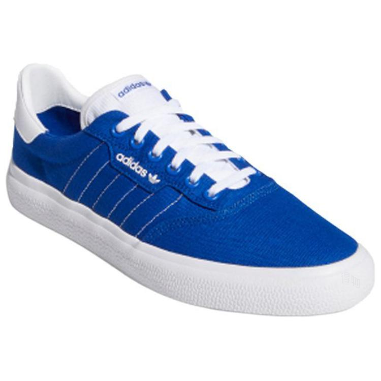 Кеды adidas originals 3MC Vulc (бело-синие) — Белый / синий — фото 2