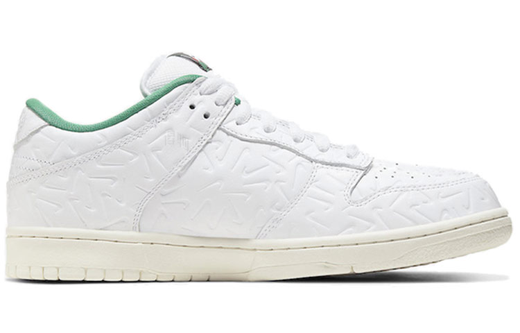 Кеды Nike Dunk SB (бело-зеленые) — фото 2