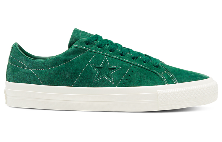 Кеды Converse One Star (темно-зеленые) — фото 2