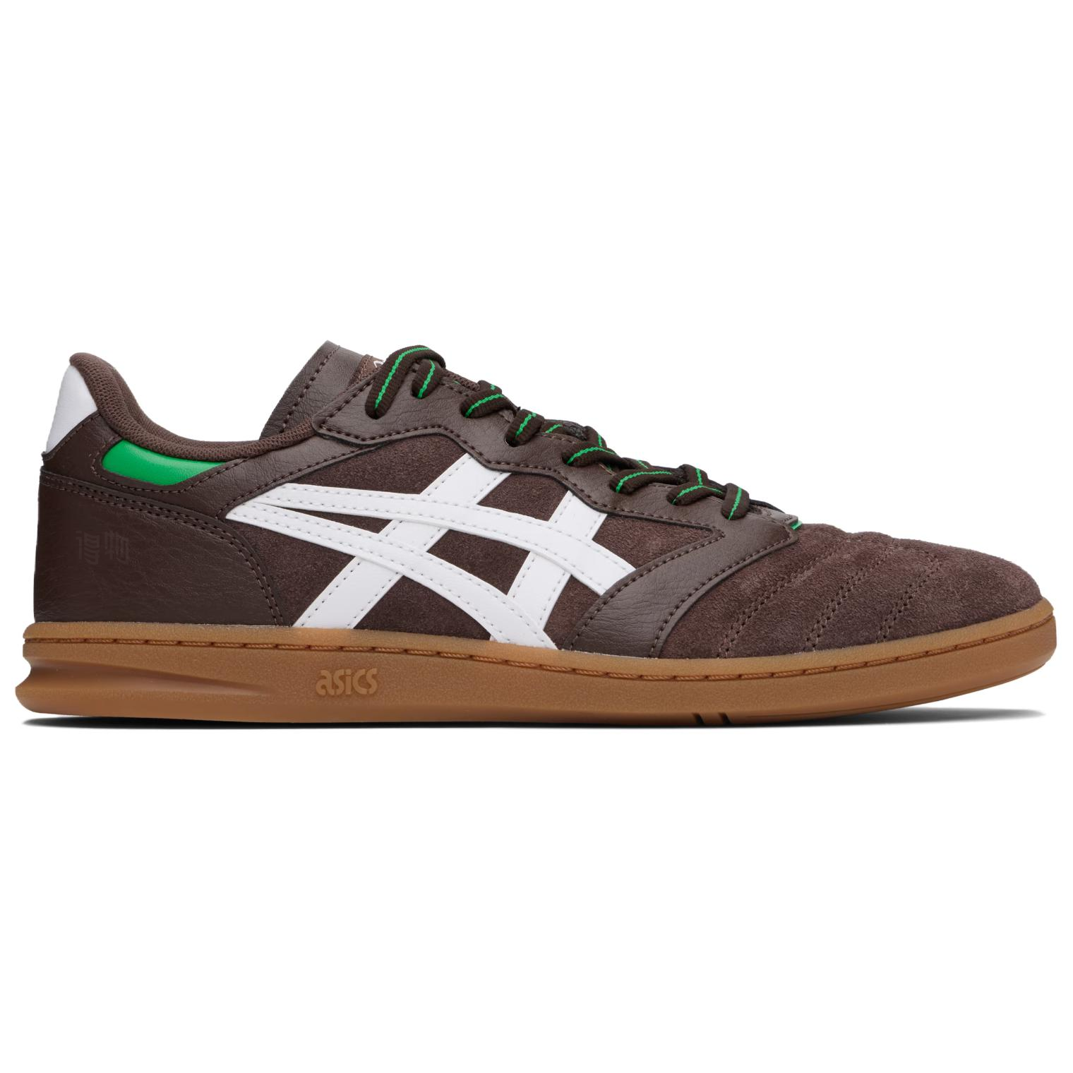 Мужские кеды Comme des Garçons Homme Deux x Asics Sportstyle Soccer (коричнево-зеленые) — фото 2