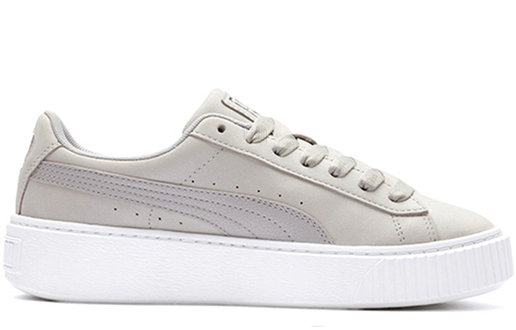 Женские кеды PUMA Platform Shimmer WN'S (светло-серый) — фото 2