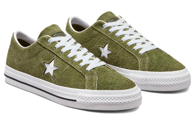 Кеды Converse One Star Pro (зеленые) — фото 3