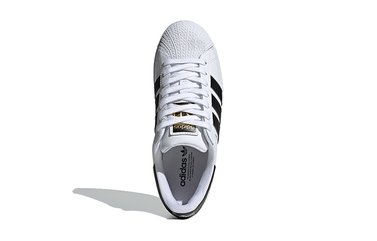 Женские кеды adidas originals Superstar Bold (бело-черный) — фото 5