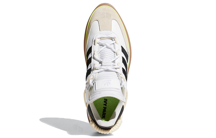 Женские кеды adidas originals x Beyonce Ivy Park Super Sleek 72 (бело-черный) — фото 5
