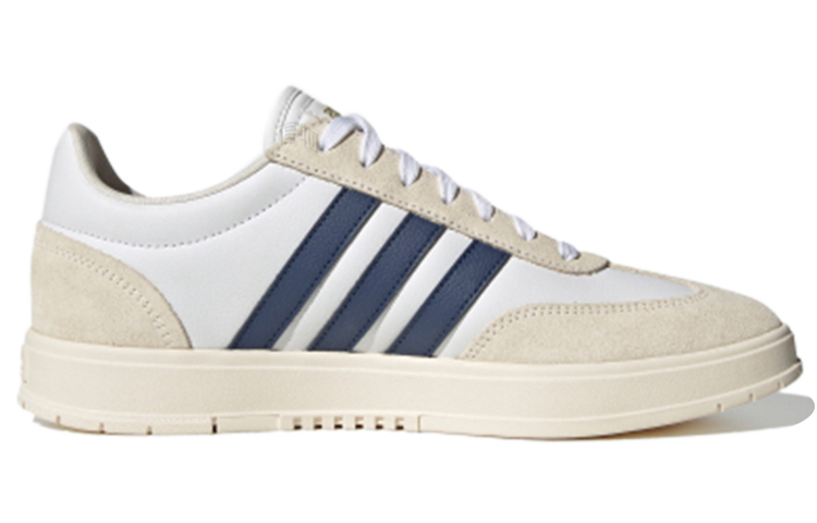 Кеды adidas neo Gradas (белый / бежевый / синий) — фото 2