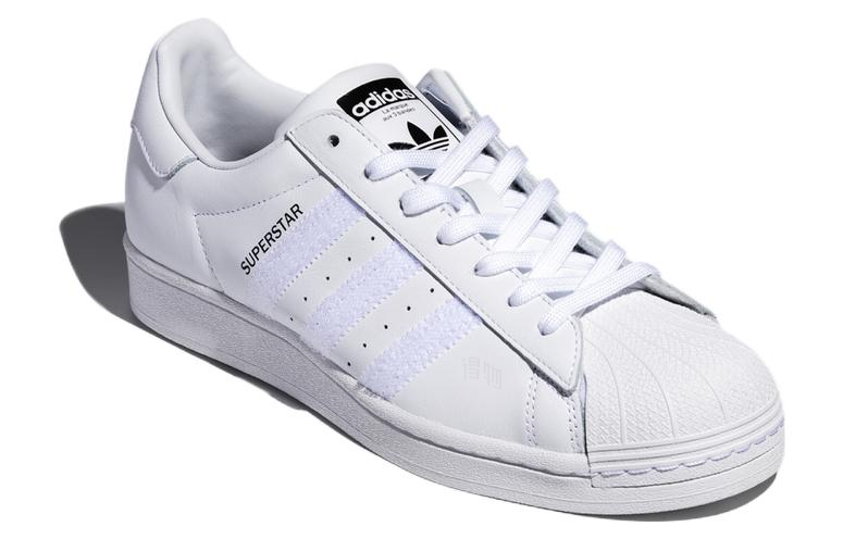 Кеды adidas Originals Superstar (бело-серый) — Белый / серый — фото 3