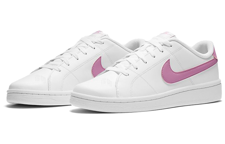 Женские кеды Nike Court Royale 2 (бело-розовые) — фото 3