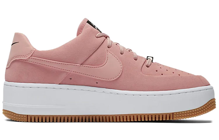 Женские кроссовки Nike Air Force 1 Sage (розовые) — Розовый — фото 2