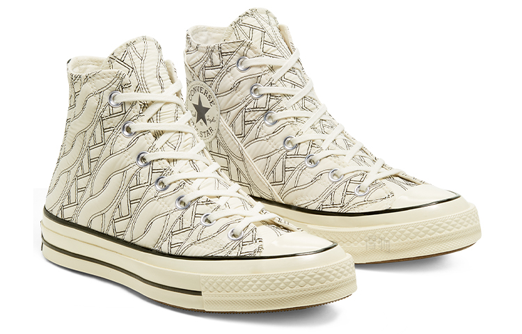 Женские кеды Converse 1970s (бело-черные) — Белый / чёрный — фото 3