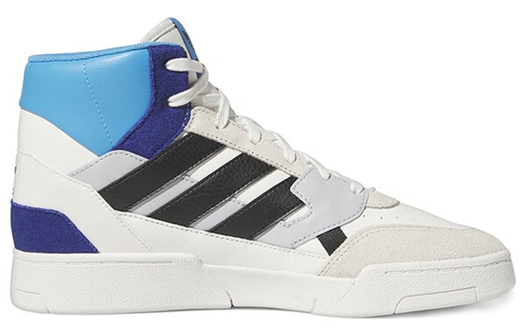 Кеды adidas Originals Drop Step (бело-сине-черные) — Белыйсинийчёрный — фото 2