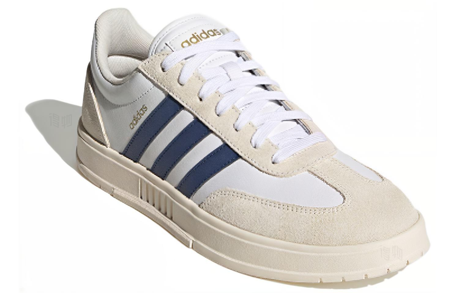 Кеды adidas neo Gradas (белый / бежевый / синий) — фото 3