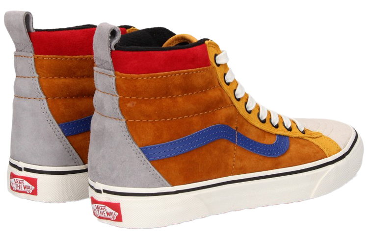 Кеды Vans SK8 MTE Brown (коричнево-сине-серые) — Коричневый / синий / серый — фото 2