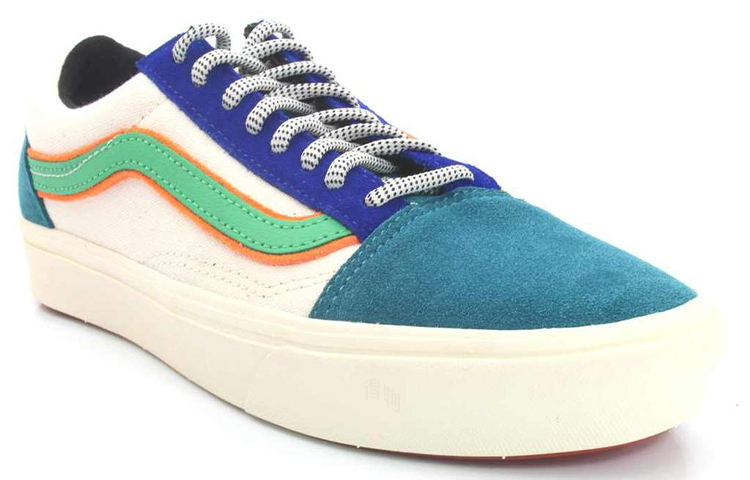 Кеды Vans Old Skool (сине-белые) — фото 2