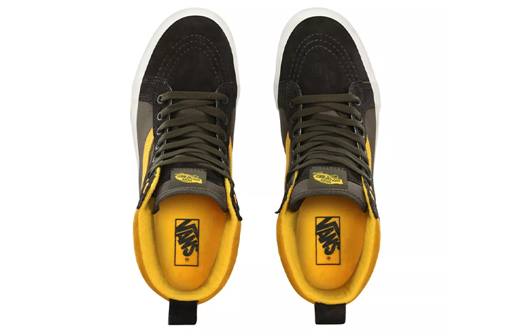 Кеды Vans SK8 Mte (коричнево-желтые) — фото 4