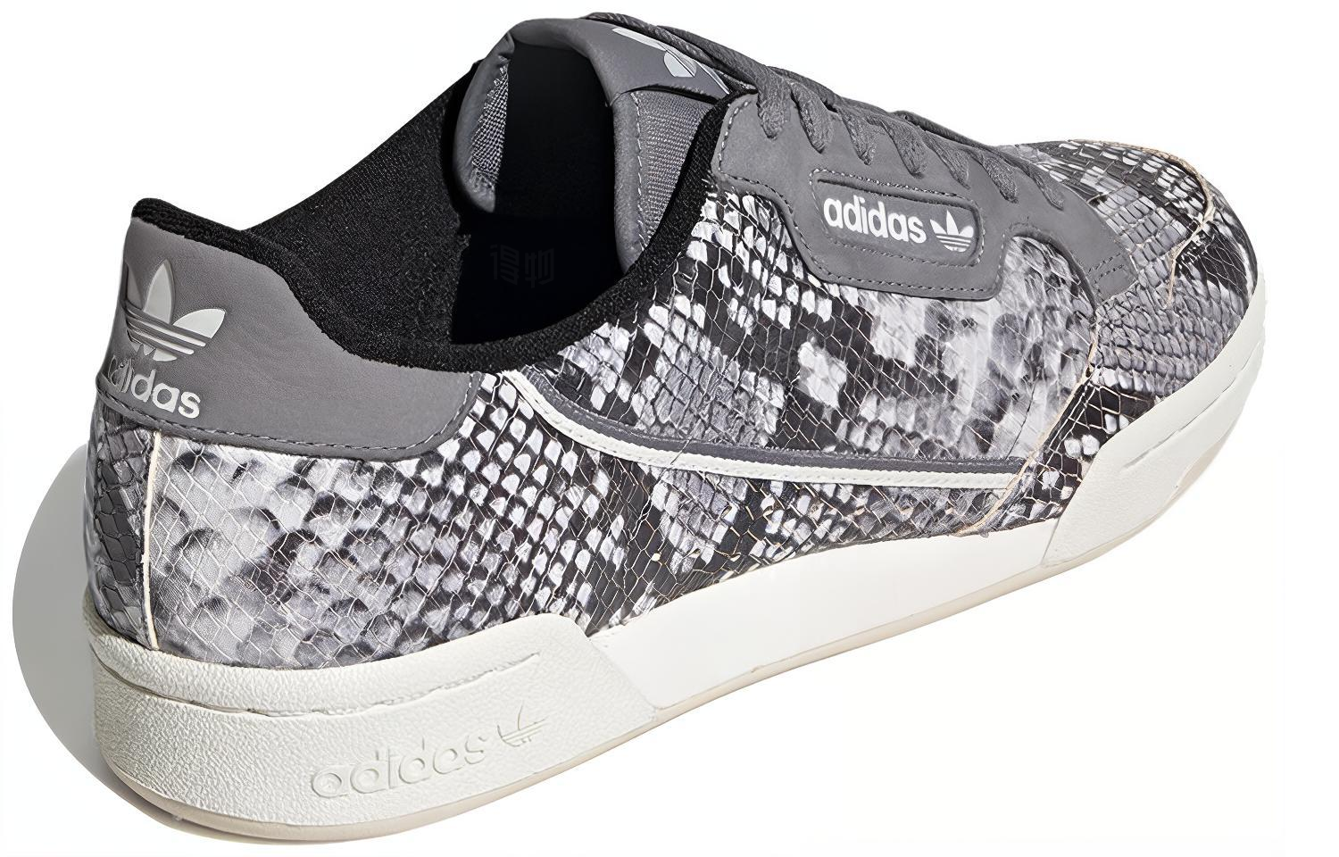 Кеды adidas Continental (серо-белые) — фото 4