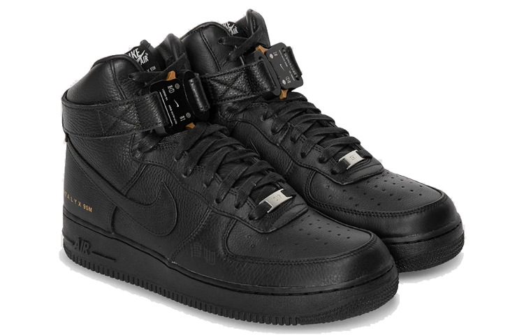 Кеды Nike x 1017 ALYX 9SM Air Force 1 (черный) — фото 3