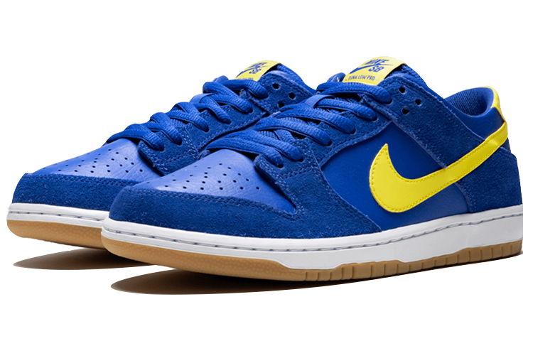 Кеды Nike Dunk SB Pro Boca Juniors (сине-желтые) — Синийжёлтый — фото 2