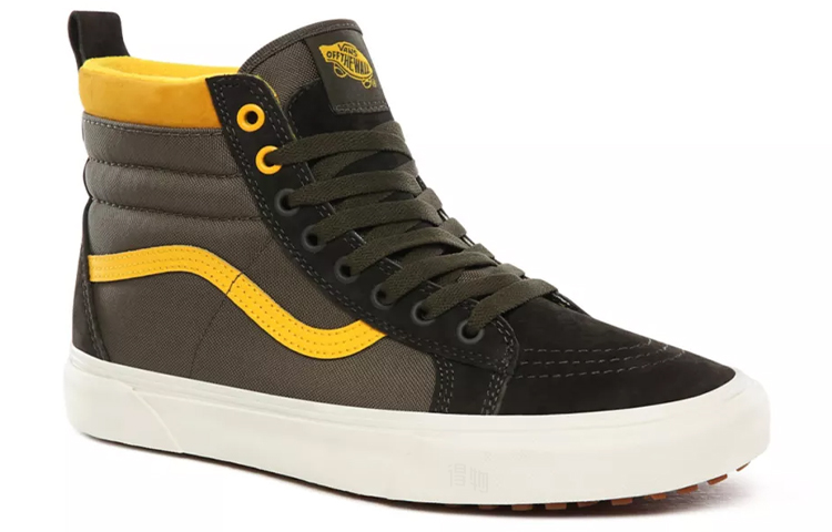 Кеды Vans SK8 Mte (коричнево-желтые) — фото 3