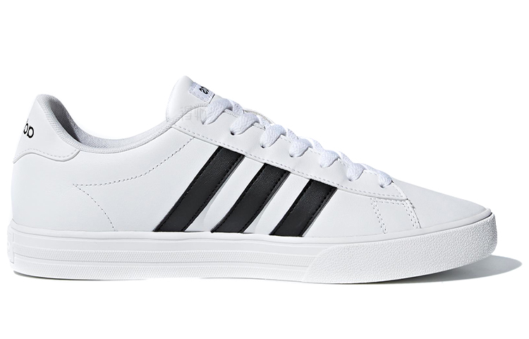 Мужские кеды adidas neo Daily 2.0 (бело-черные) — Белый / чёрный — фото 2
