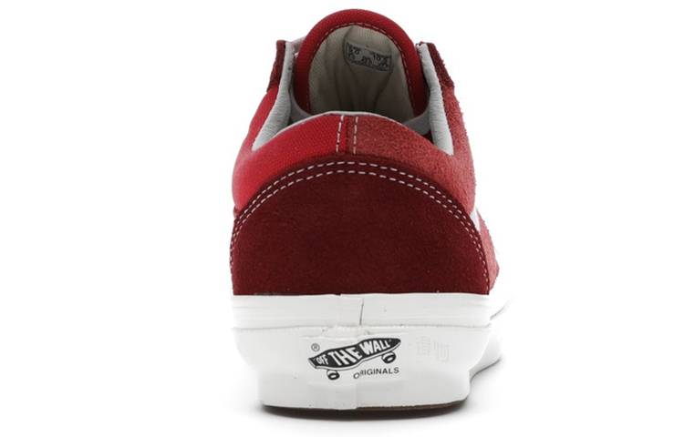 Кеды Vans Old Skool Notre (красные) — фото 4