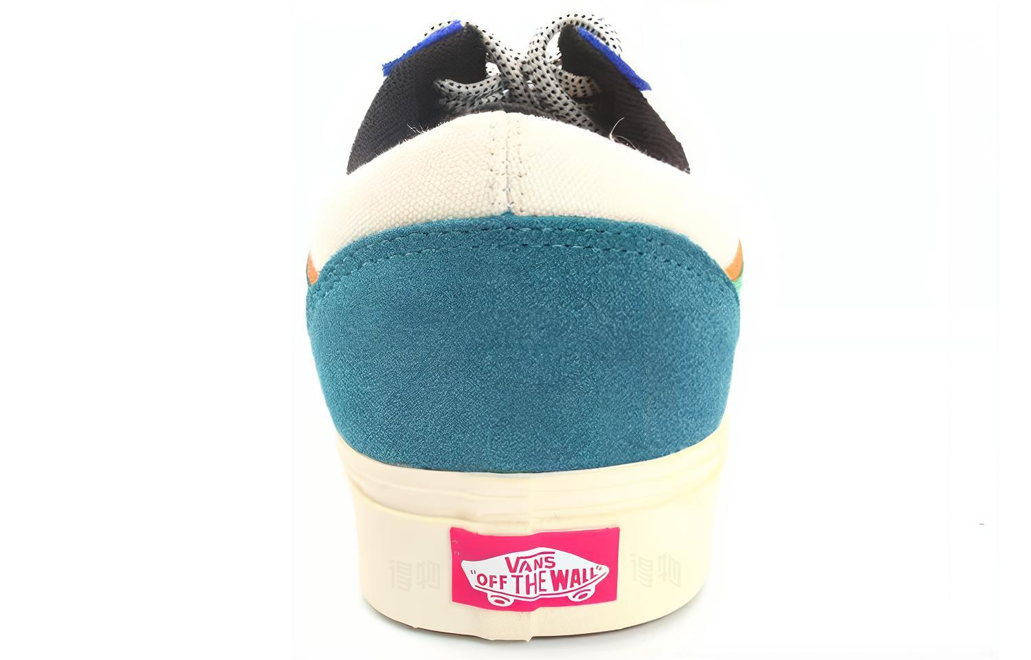 Кеды Vans Old Skool (сине-белые) — фото 4