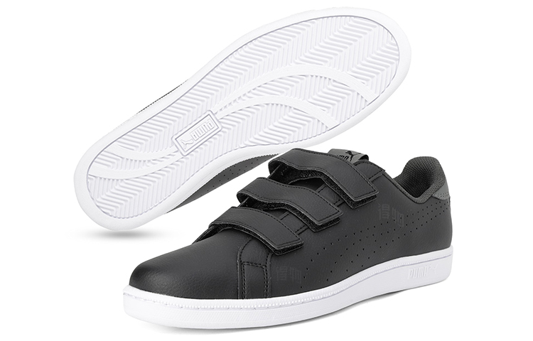 Кеды PUMA Smash Velcro (черные) — фото 5