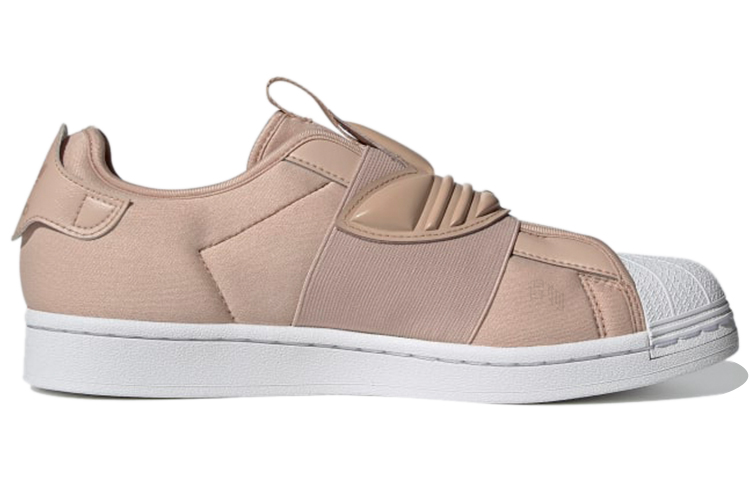 Кеды adidas Originals Superstar (розово-белые) — фото 2