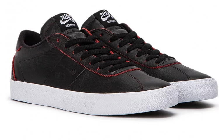 Кеды Nike SB Bruin NBA Bulls (черно-белые) — Чёрный / белый — фото 3