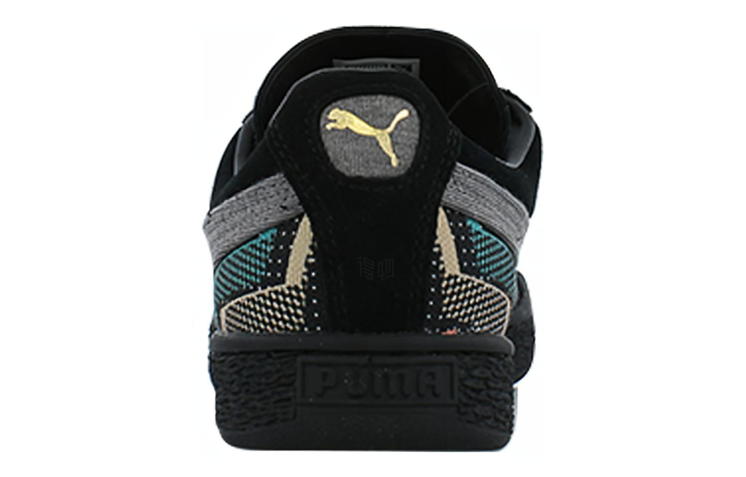 Кеды PUMA Suede BHM (черно-серые) — фото 3