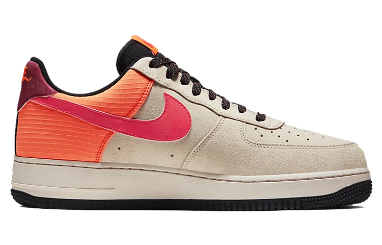 Кроссовки Nike Air Force 1 07 LV8 2 (белый) — Розовый / бежевыйбелый — фото 2