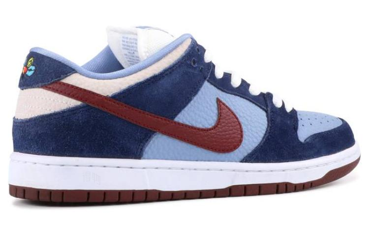 Мужские кеды Nike Dunk SB FTC Finally (синие) — 午夜蓝/团队红 — фото 4