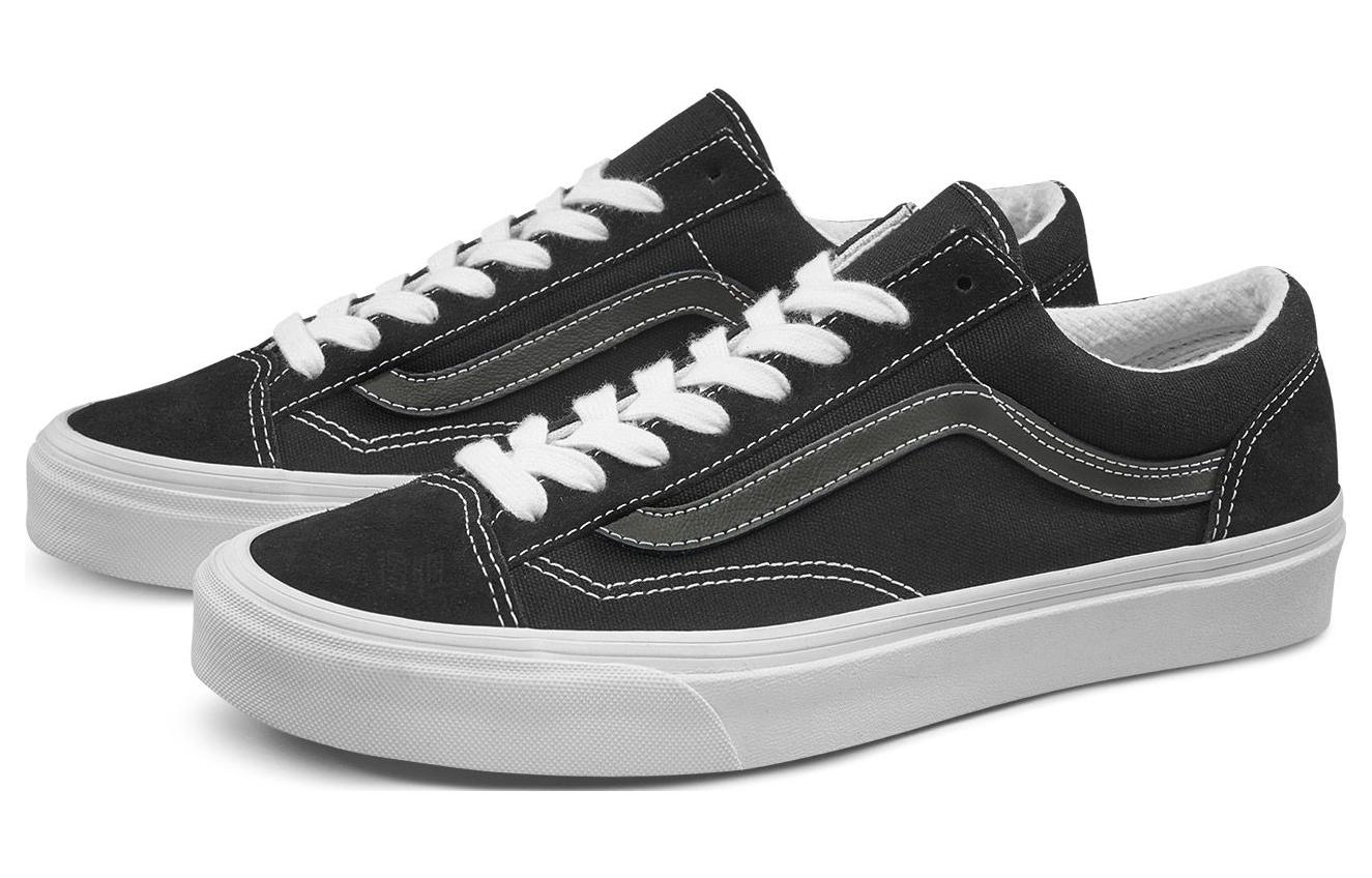 Кеды Vans Style 36 (черно-серые) — фото 3