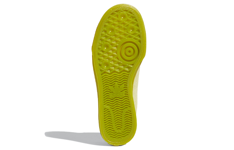 Женские кеды adidas originals NIZZA Hi Rf (зеленые) — фото 6