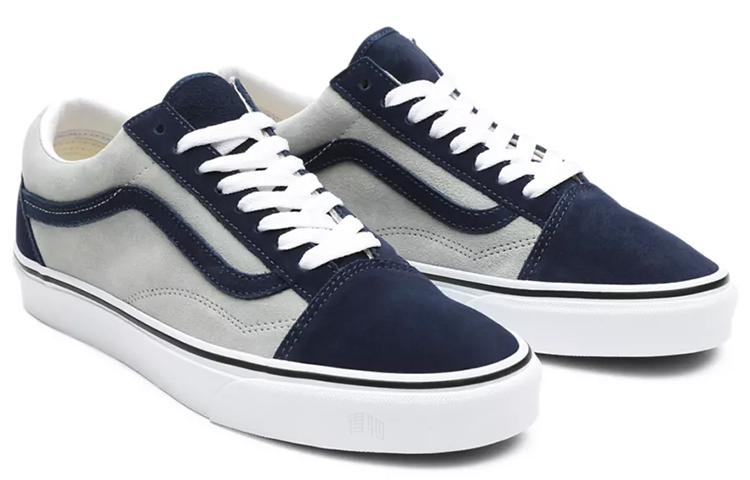 Кеды Vans Old Skool 2-tone (серо-голубые) — фото 3