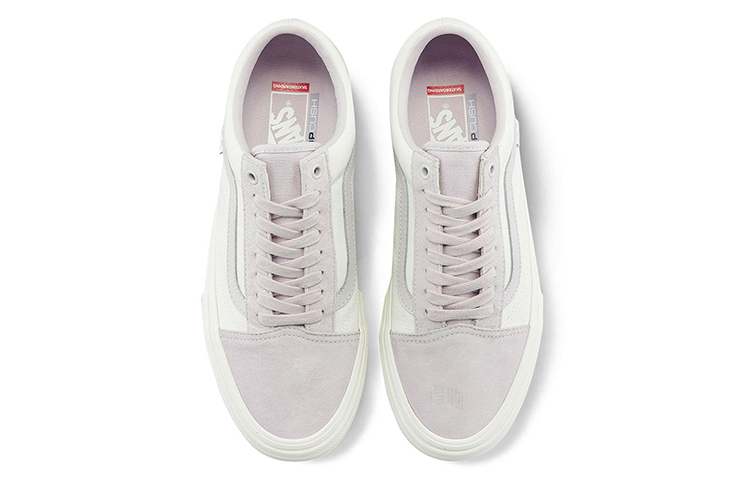 Кеды Vans Old Skool (розово-белые) — фото 3