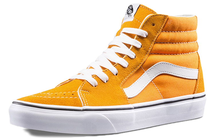 Кеды Vans SK8 Dark Cheddar/True White (желтый / белый) — 橘黄 — фото 3