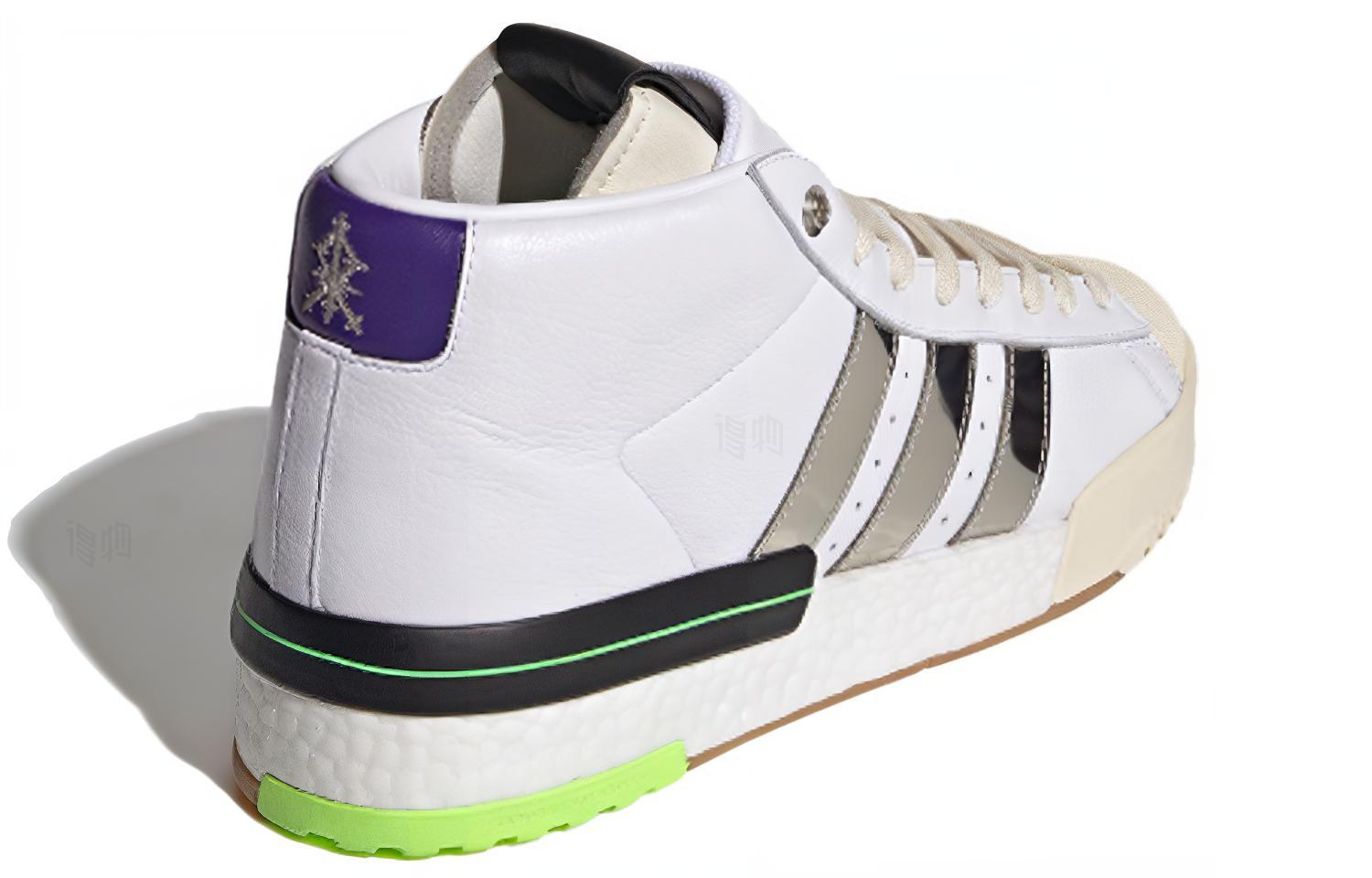 Мужские кеды adidas Rivalry Promodel (белые) — фото 4